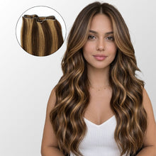 Honey Blonde Balayage Genius Weft Hair Extensions