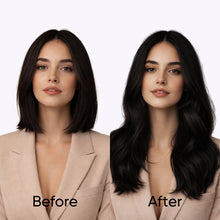Jet Black Flat Tip Hair Extensions
