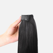 Jet Black Ponytail Hair Extensions