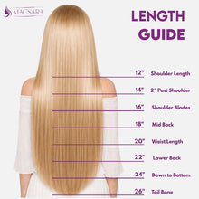 Platinum Blonde Butterfly Weft Hair Extensions