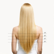 Bleach Blonde Mini Tape-In Hair Extensions