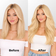 Bleach Blonde Full Clip-In Hair Extensions