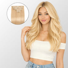 Bleach Blonde Full Clip-In Hair Extensions