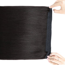 Natural Black Halo Hair Extensions